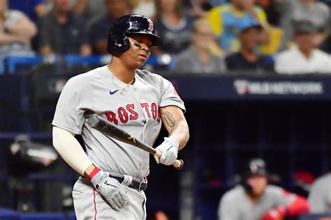 Red Sox Rafael Devers Dealing With Right Forearm Discomfort Per