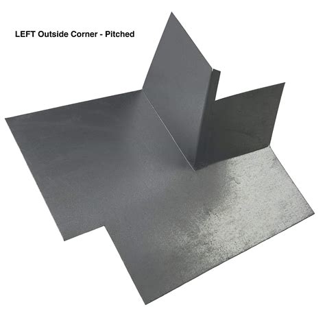 Roof Corner Flashing For Inside And Outside Corners Soldered Galvanized Steel For Superior Roof