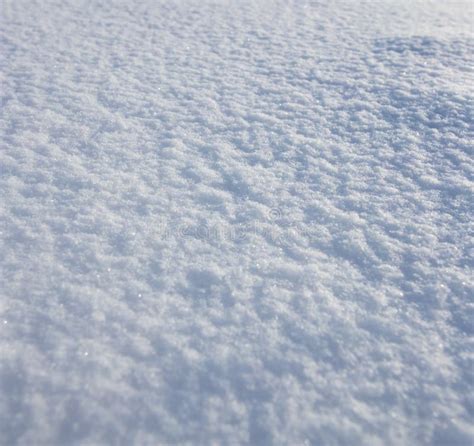 Snow On The Ground As A Background Stock Photo Image Of Textured