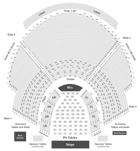 Chastain Amphitheater Seating Chart | Brokeasshome.com