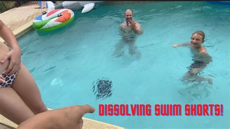 Dissolving Swim Trunks I Pranked My Husband Funny Dissolvingswimshorts Prank Youtube