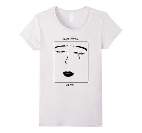 Aesthetic Sad Girls Club T Shirt Comic Girl Crying In T Shirts From Men