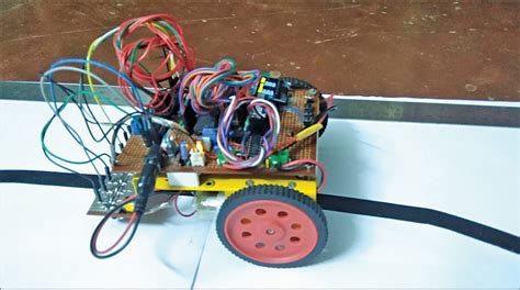 Line Follower Robot Using Pid Algorithm Full Electronics Project