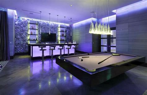 50 Cool Finished Basement Ideas Design Pictures Modern Basement Basement Design Game Room