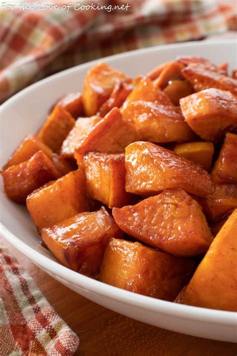 Honey Butter Roasted Sweet Potatoes With Cinnamon For The Love Of