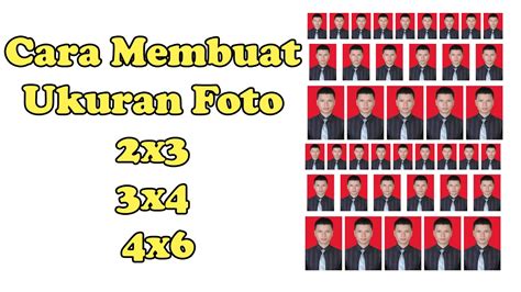 Check spelling or type a new query. Cara Membuat Ukuran Foto 2x3 3x4 4x6 - YouTube