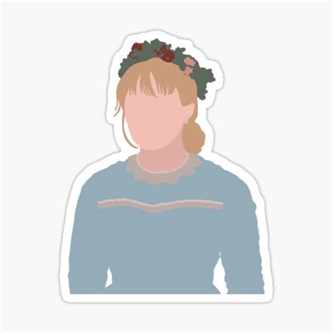 Amy March Little Women Sticker For Sale By Annypozzi Redbubble