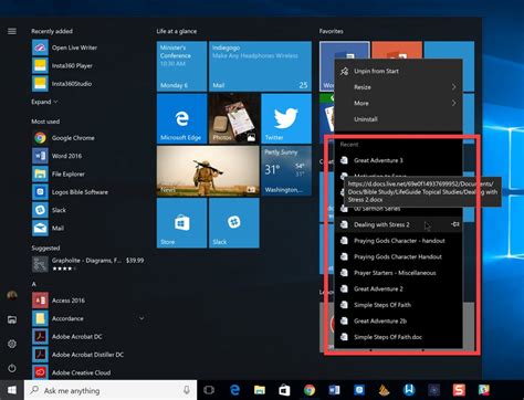 10 Windows 10 Start Menu Tips To Master Your Pc
