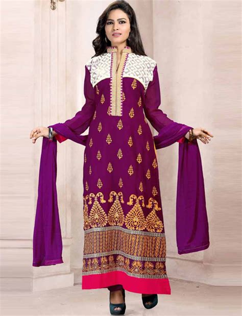 High style at low price moslem wear. 10 Gaya Model Baju Gamis India Modern 2016