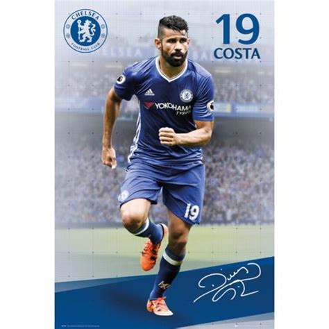 Chelsea linked to pedraza, pulisic reveals chess battles with kante and villarreal boss names blues the best in the world. Official Chelsea F.C. Poster Diego Costa 19: Buy Online on ...