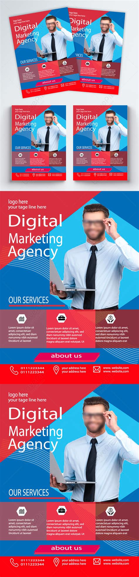 Creative Digital Marketing Agency Flyer Template Imagepicture Free