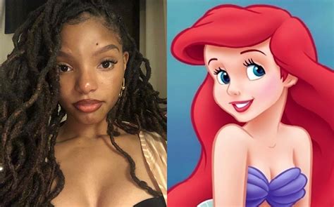 Disney S Live Action The Little Mermaid Casts Halle Bailey As Ariel