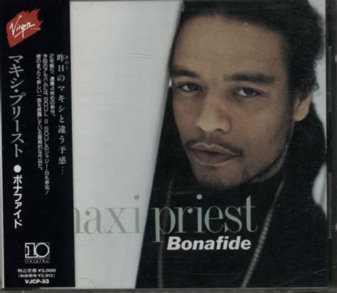 Maxi Priest Bonafide Japanese Promo Cd Album Cdlp 617713