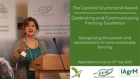Nuffield Farming Scholarships Trust On Linkedin The Caroline Drummond