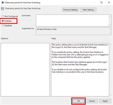 How To Disable Fast User Switching In Windows 11