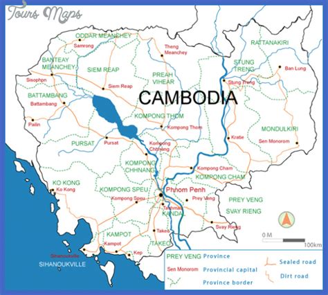 Detailed Tourist Map Of Cambodia Cambodia Asia Mapsland Maps Of Images