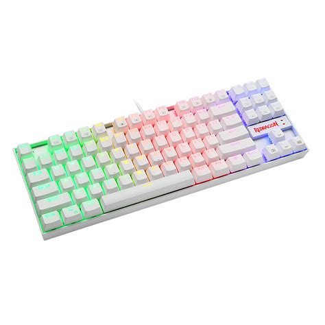 Kumara K552 Rgb Mechanical Gaming Keyboard White Redragon Adria