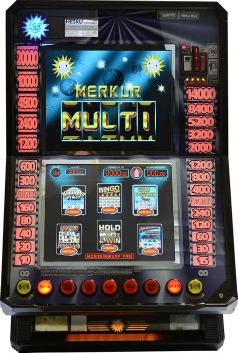 Geldspielgerät Multi Multi Mit 9 Spielen Ab 79000