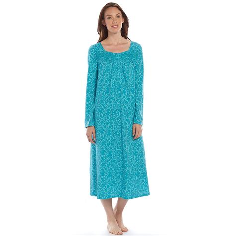 Womens Croft And Barrow® Pajamas Lace Trim Knit Nightgown Nightgowns For Women Night Gown Women
