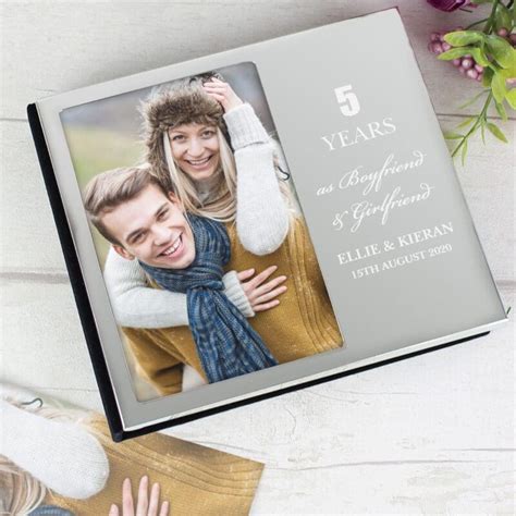 Personalised Silver 5x7 25th Wedding Anniversary Photo Frame Foryouie