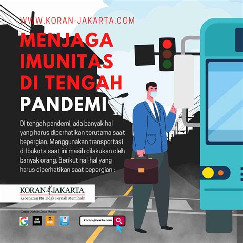 Menjaga Imunitas Di Tengah Pandemi Infografis Koran Jakarta
