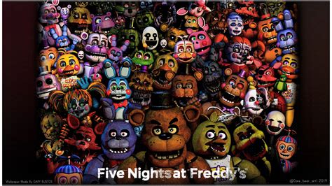 All Fnaf Characters 1 6 Pictures