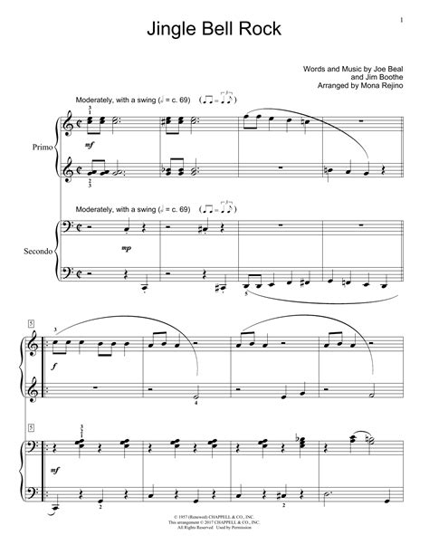 Easy Christmas Duets Popular Songs Series Late Elementaryearly Intermediate Piano Duets Sheet