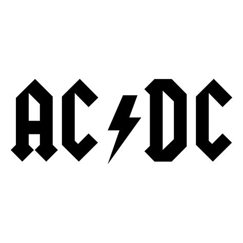 Ac Dc Logo Png Transparent And Svg Vector Freebie Supply