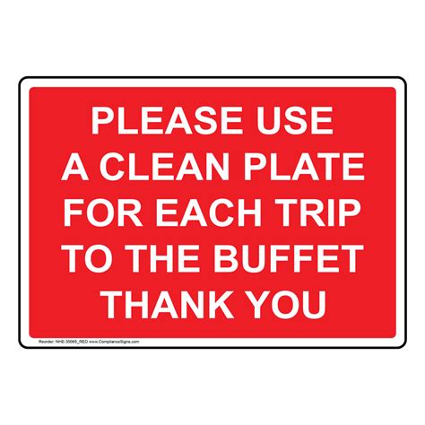 Attention Please Cleanup After Yourself Thank You Sign Nhe 30757