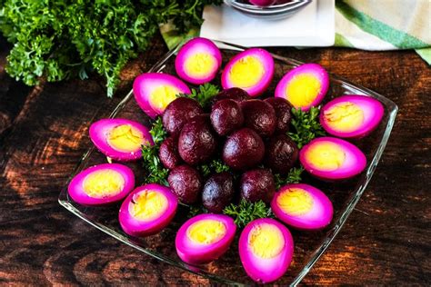 Purple Pickled Eggs Just A Pinch Recipes
