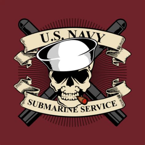 Us Navy Submarine Service Us Submariner Patch T Shirt Teepublic