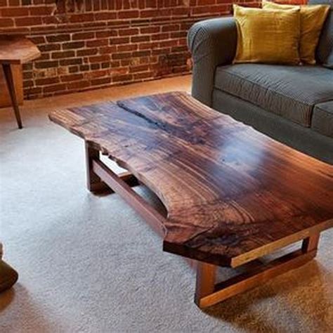 Live Edge Coffee Table Rustic Coffee Table Round Coff - vrogue.co