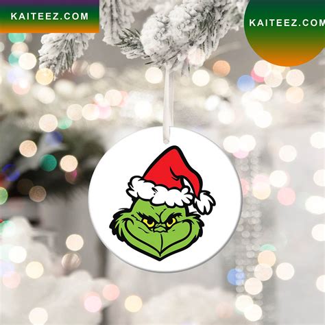 Resting Face Grinch Christmas Tree Decorations Christmas Grinch