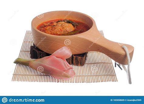 Traditional Malaysia Fish Dish Called Asam Pedas Stock Image Image Of