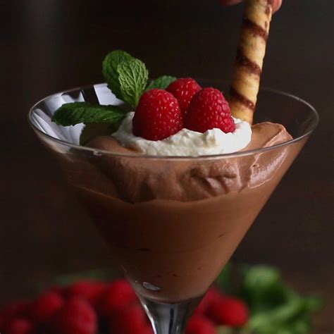 Chocolate Mousse Recipe By Maklano