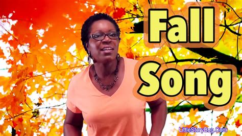 At the end of the fourth verse, children jump up again on the count of 1, 2, 3. Fall Preschool Song - LittleStoryBug - YouTube