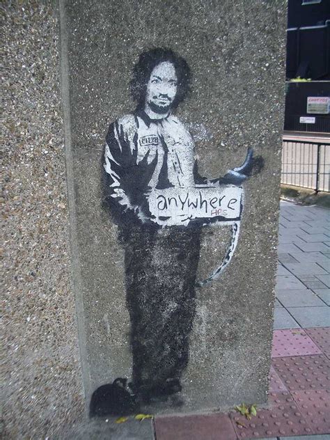 shareandco 15 leçons de la vie de banksy street art qui vous laisseront perdus pour des mots