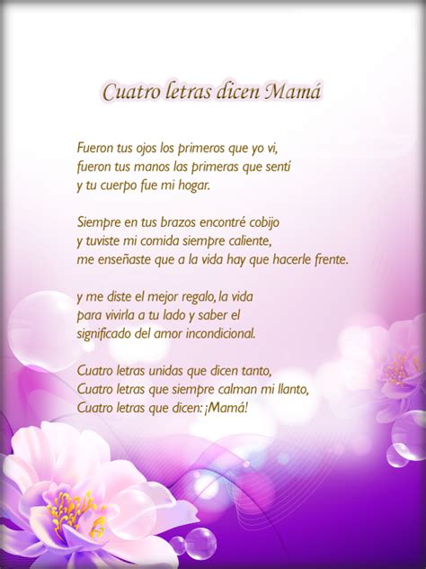 Día De La Madre Poemas 6 Todo Imágenes