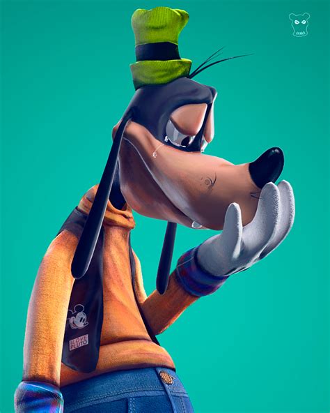 Artstation Sad Goofy