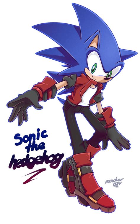 Sonic The Hedgehog Redesign By Nancher On Deviantart