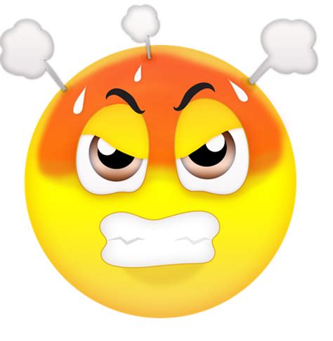 Anger Clipart Emoji Anger Emoji Transparent Free For Download On Webstockreview