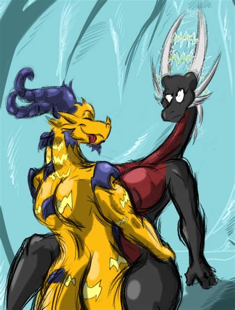 Rule 34 Big Breasts Breasts Confusion Corrupted Cynder Cynder Electricity Female Genital