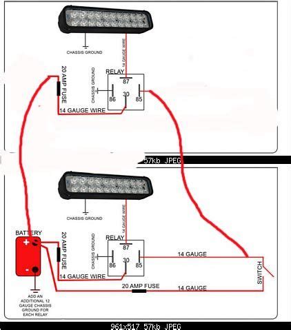 I'm absolutely ignorant when it comes to electrical can anyone help with a link to a diagram???? Wiring Instructions For Led Lighting With Light Bar ...