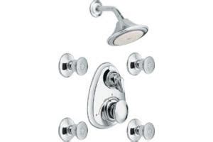 System works with plumbing and drainage that. Moen Asceri 253 Chrome Vertical Spa Set Trim Kit ...
