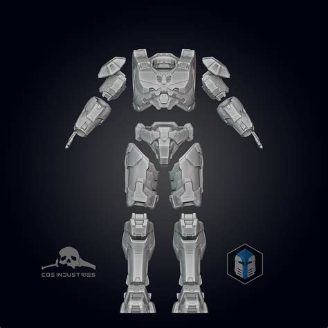 Halo Infinite Master Chief Armor 3d Print Files Etsy Finland