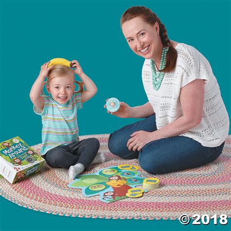 Hang from trees or go on a gorilla rampage, anything is possible when you play the character of a monkey. Monkey Around - The Wiggle & Giggle Game (2+ yrs, 2 players)