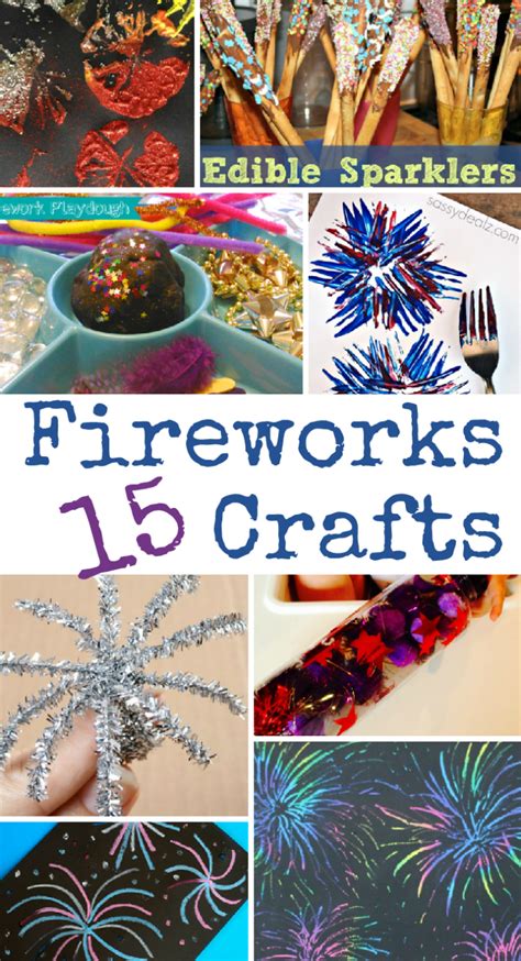 15 Fireworks Crafts For Bonfire Night New Years Eve Or 4th July In