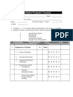 Melalui agenda surat keluar masuk ini dapat diketahui antara lain surat undangan berbagai rapat, surat. Borang Penilaian Program Transisi