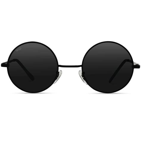 ethel retro round sunglasses hippie sunglasses wearme pro