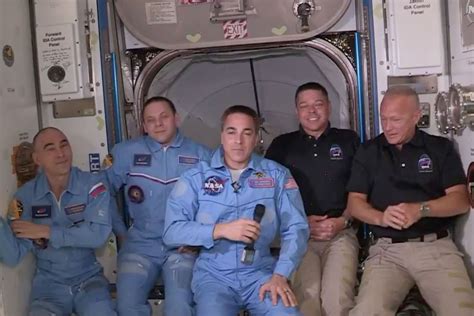 Astronauts Successfully Dock At International Space Station